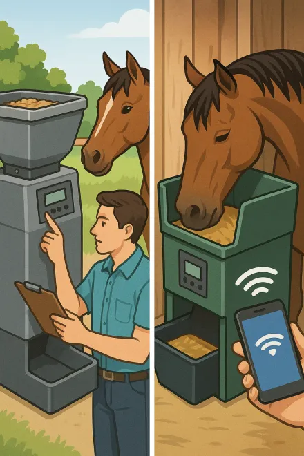 How to choose an automatic horse feeder