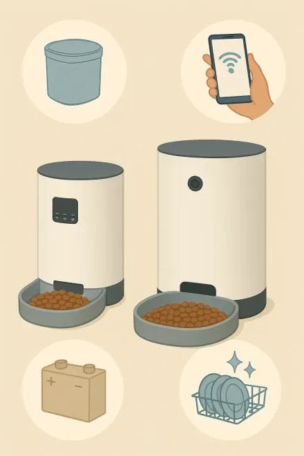 How to choose a Cecotec automatic feeder