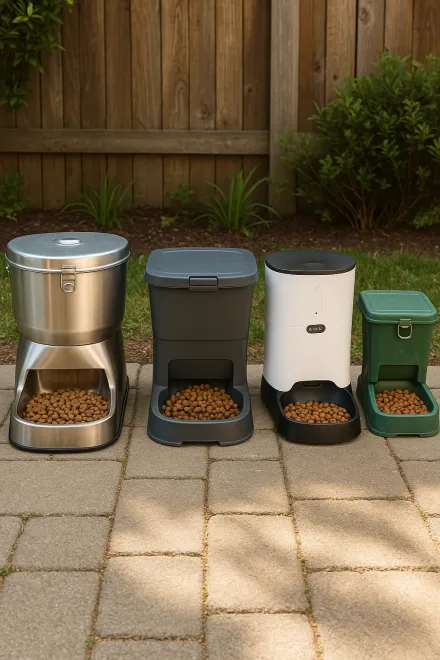 Choosing an outdoor automatic feeder