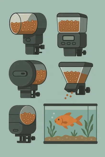 How to choose an automatic fish feeder
