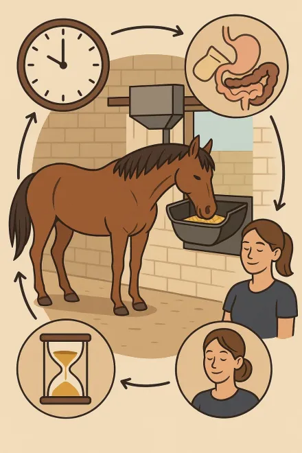 Benefits of using automatic horse feeders