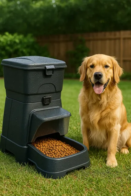Benefits of outdoor automatic dog feeders