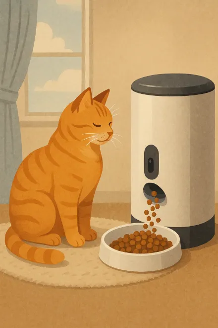 Advantages of using automatic cat feeders