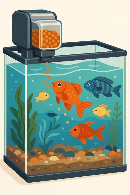 Advantages of automatic fish feeders