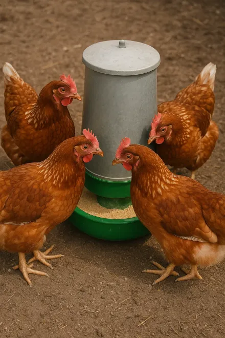 Importance of laying hen feeders