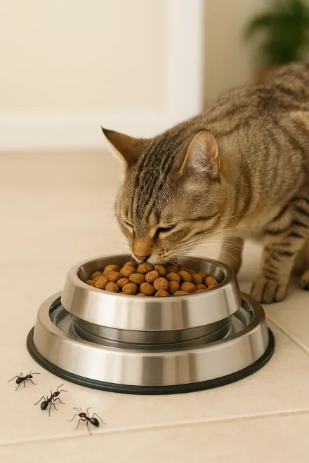 Benefits of an ant-proof cat feeder