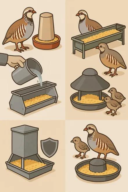 Tips for choosing partridge feeders