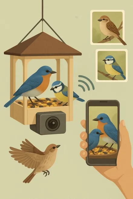 Choosing a smart bird feeder with camera