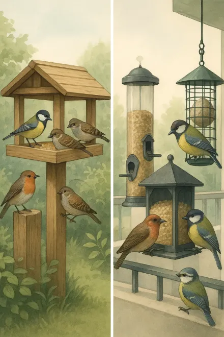 How to choose wild bird feeders