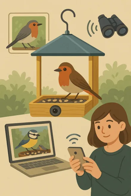Benefits of a bird feeder with camera