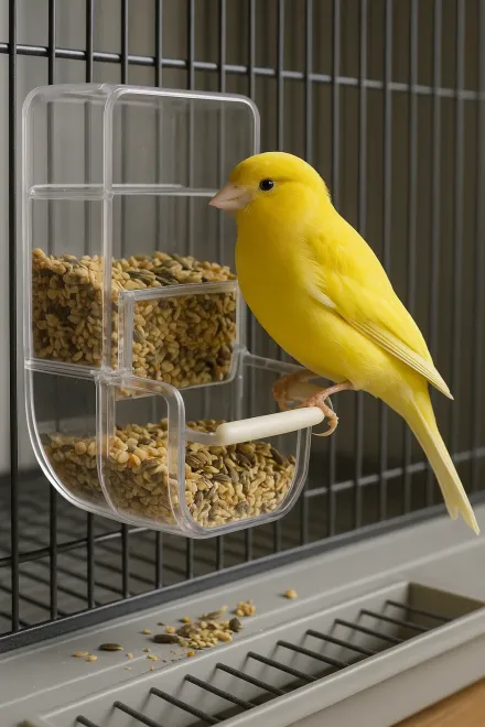 Benefits of a good canary feeder