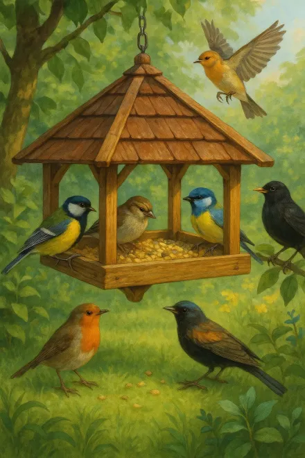Benefits of wild bird feeders