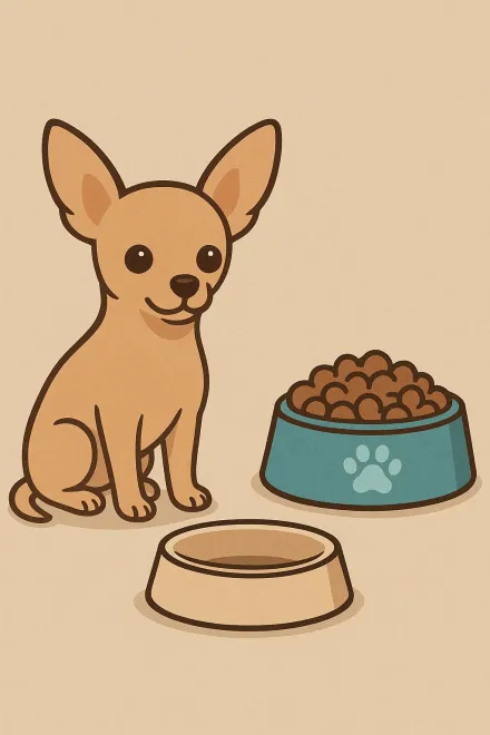 Ceramic bowl for small dog