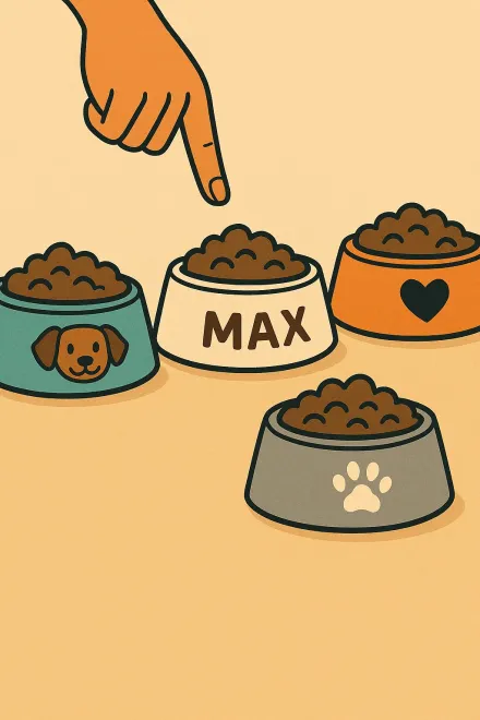 How to choose a personalized dog bowl