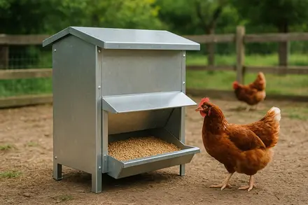 Durable outdoor and farm feeder